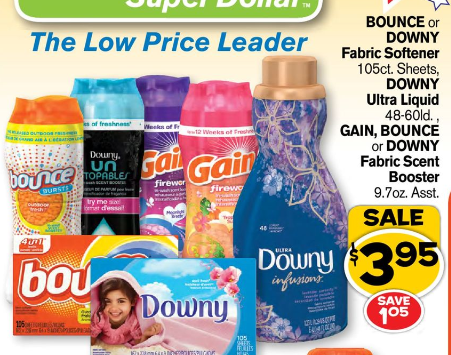 downy unstopables price match