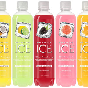 sparkling ice water