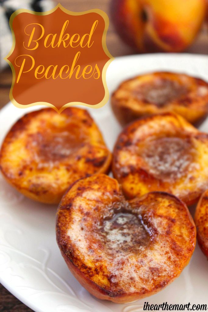 Baked Peaches