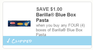 Barilla coupon