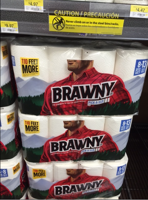 Brawny Walmart