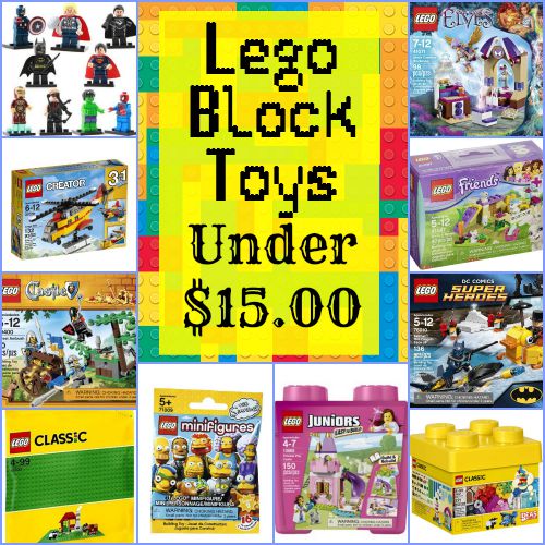 Lego Block Toys Under 15