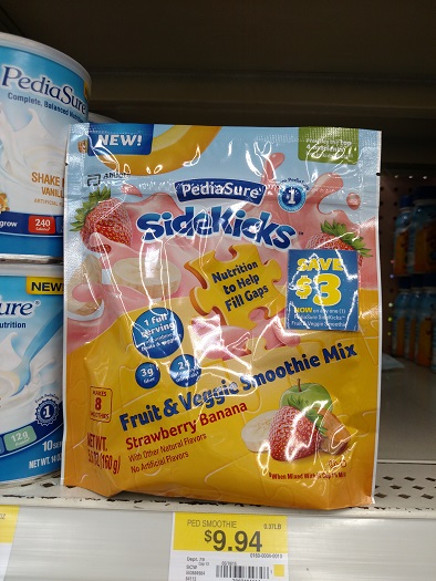 Pediasure sidekick mix