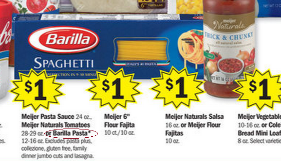 barilla meijers