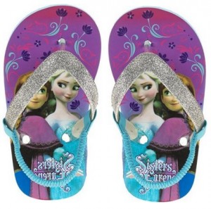 disney frozen flip flops