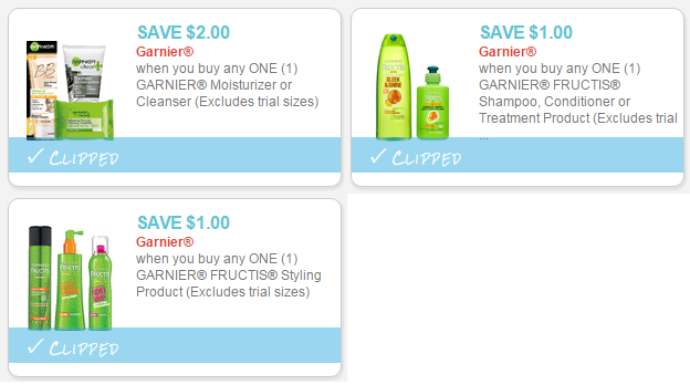 garnier coupons