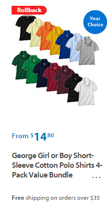 george polo shirts