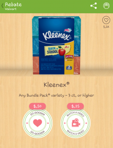 kleenex ibotta