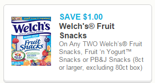 welchs coupon