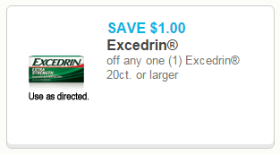 excedrin couon