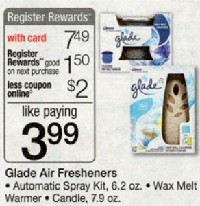 glade warmer deal