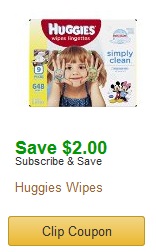 huggies simply clean wipes