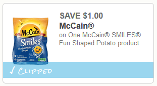 mccain coupon