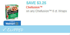 chefusion wrap coupon