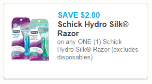 schick hydro coupon