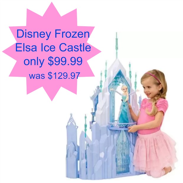 Disney Frozen Elsa Ice Castle $99 Black Friday Ihearthemart.com