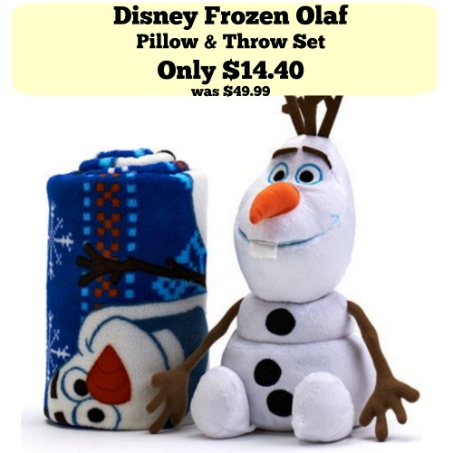 Disney Frozen olaf pillow iheartthemart.com