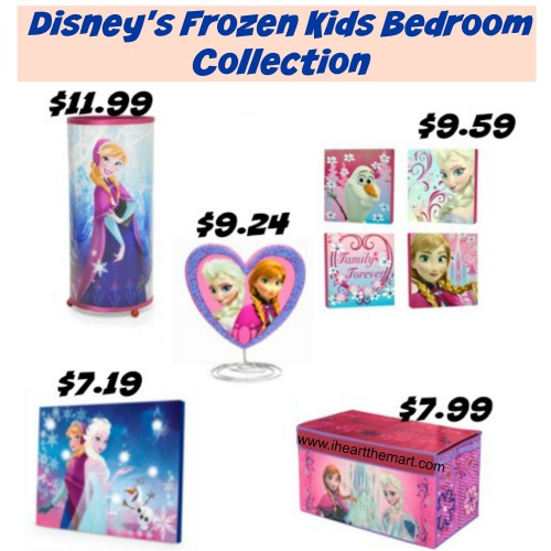 Disney's Frozen Kids Bedroom Collection iheartthemart.com