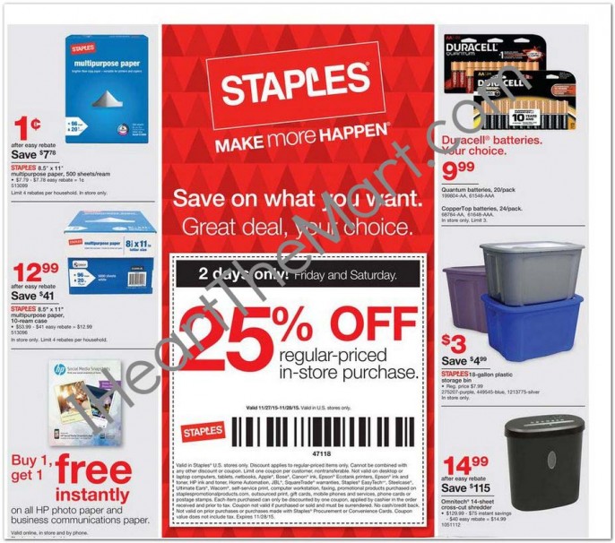 Staples 7