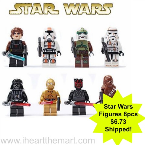 Star Wars Figures $6.73 Iheartthemart.com