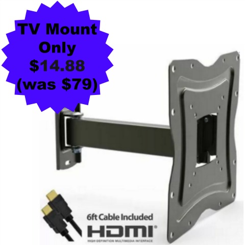 TV mount 14.88 I Heart The Mart