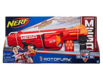 nerf mega rotofury gun walmart