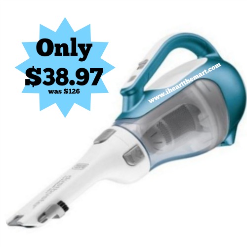 BLACK + DECKER Cordless Dust Buster Hand Vac iheartthemart.com