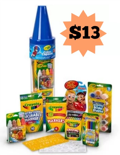 Crayola 78-Piece Color Capsule iheatthemart.com