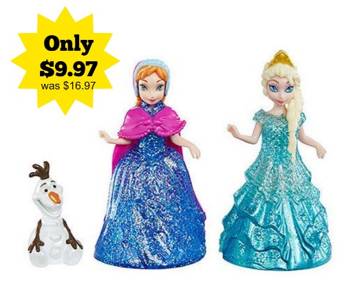 Disney Frozen Glitter Glider Anna, Elsa and Olaf