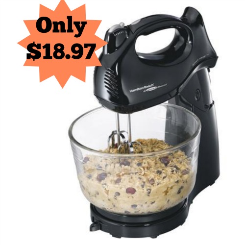 Hamilton Beach Power Deluxe 4-Quart Stand Mixer iheartthemart.com