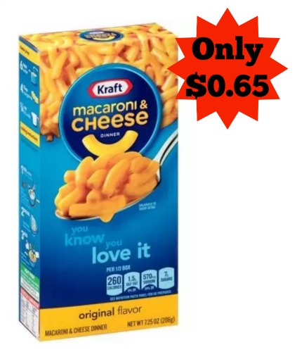 Kraft Macaroni and Cheese Iheartthemart.com