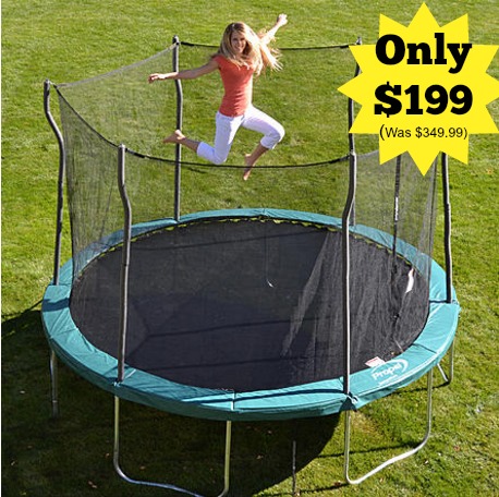 Propel Trampolines 12' Trampoline With Enclosure iheartthemart.com