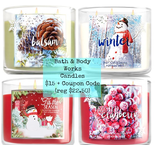 bath & body works candles