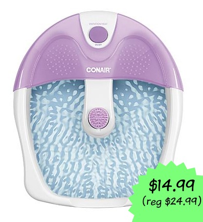 conair foot bath