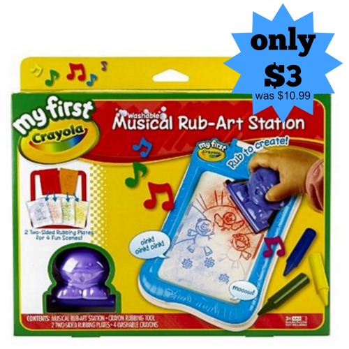 crayola rub art station