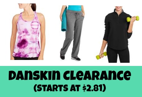 danskin clearance