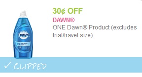 dawn soap coupon