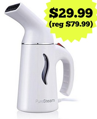 fabric steamer deal