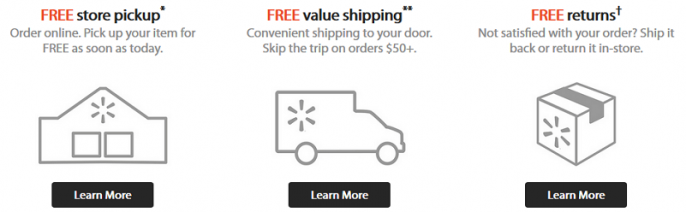 free shipping at walmart