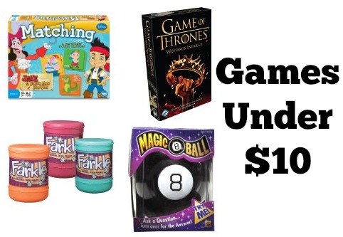 games under 10