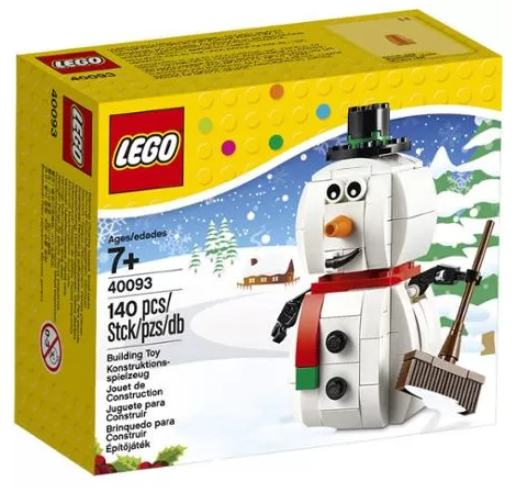 lego snowman