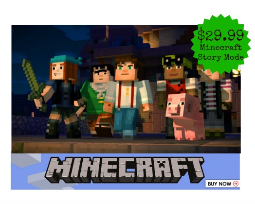 minecraft story mode game deal