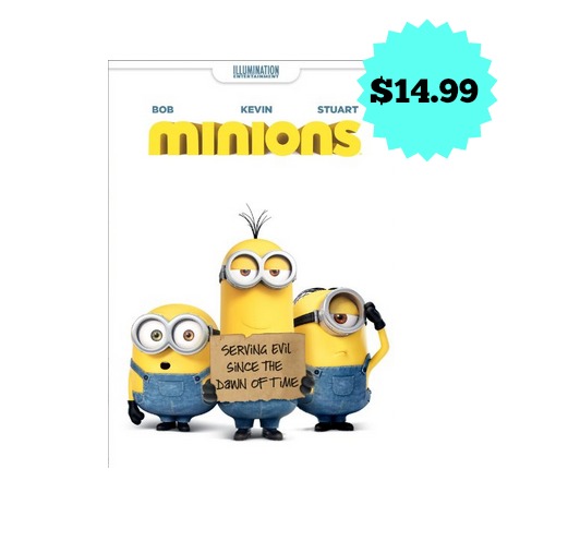 minions on dvd