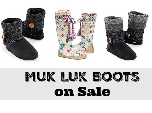 muk luk boots on sale