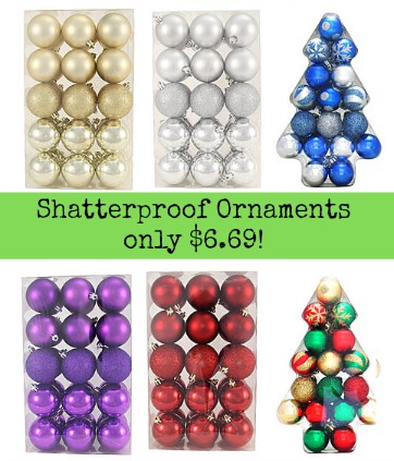 shatterproof ornaments