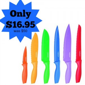 Cuisinart Advantage 12-Piece Knife Set, Bright