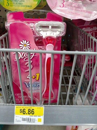 Daisy Razors 5ct at Walmart