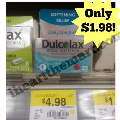 Dulcolax iheartthemart.com