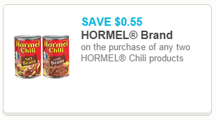 Hormel Chili Coupon