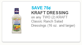 Kraft dressing coupon